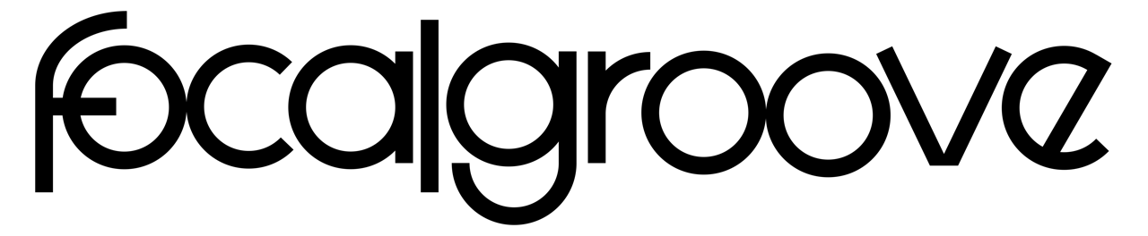FocalGroove logo in a modern, stylized black font with connected lowercase letters.